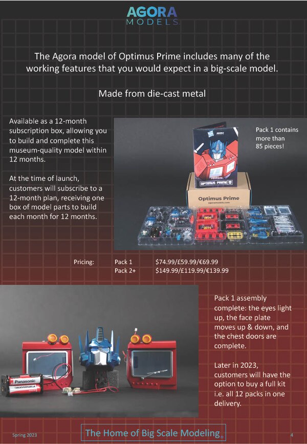 Daily Prime   Agora Models Optimus Prime 2.5 Foot Metal Model Kit  (18 of 24)